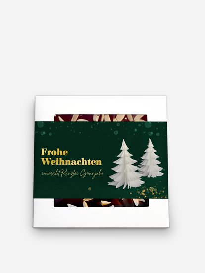 Schokobox geschäftlich Papierbaum