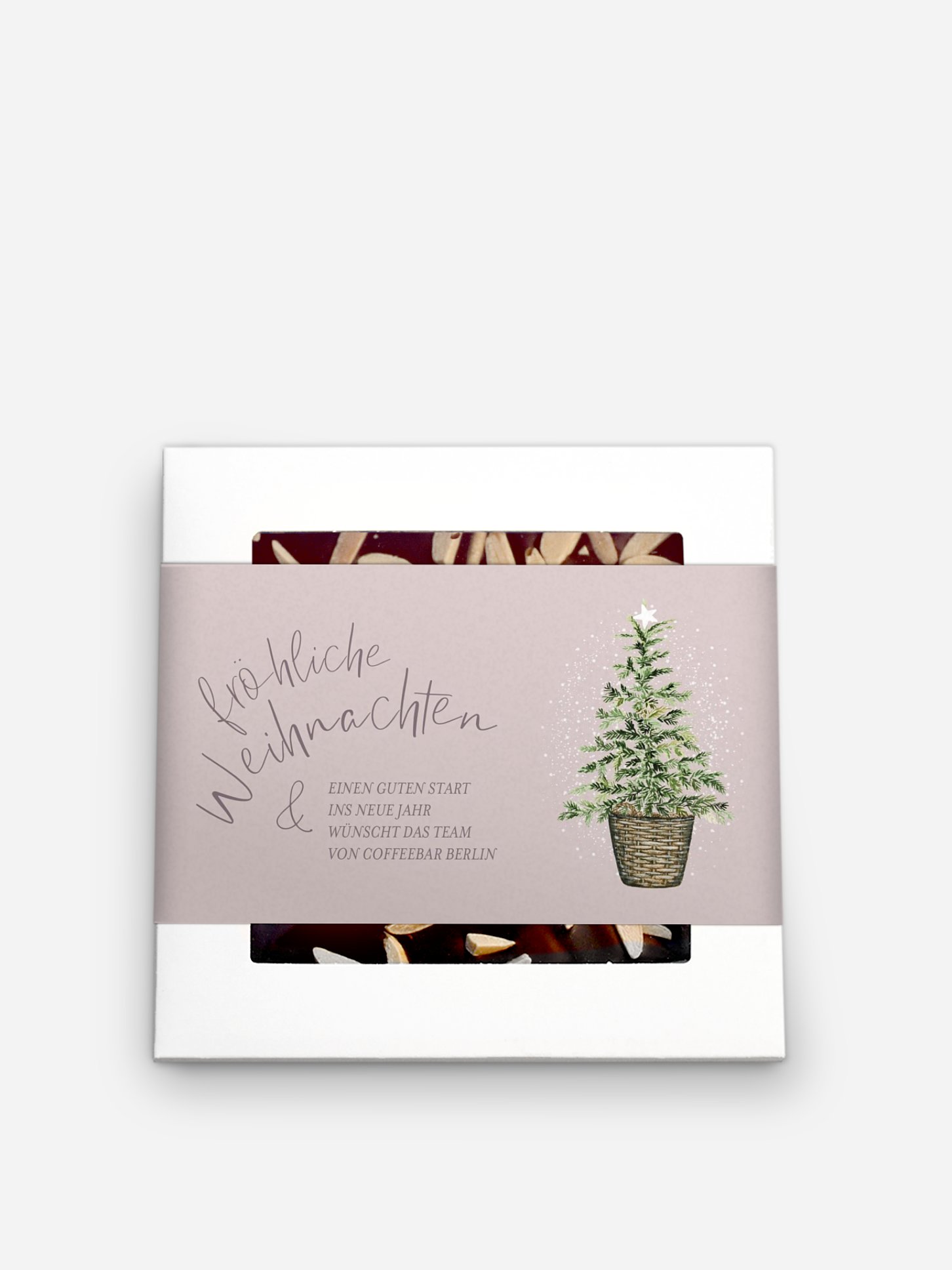Schokobox geschäftlich Weihnachtlich