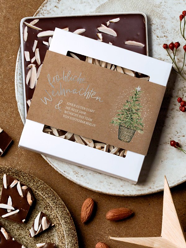 Schokobox geschäftlich Weihnachtlich