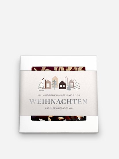 Schokobox geschäftlich Weihnachtsstadt