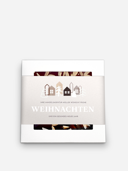 Schokobox geschäftlich Weihnachtsstadt