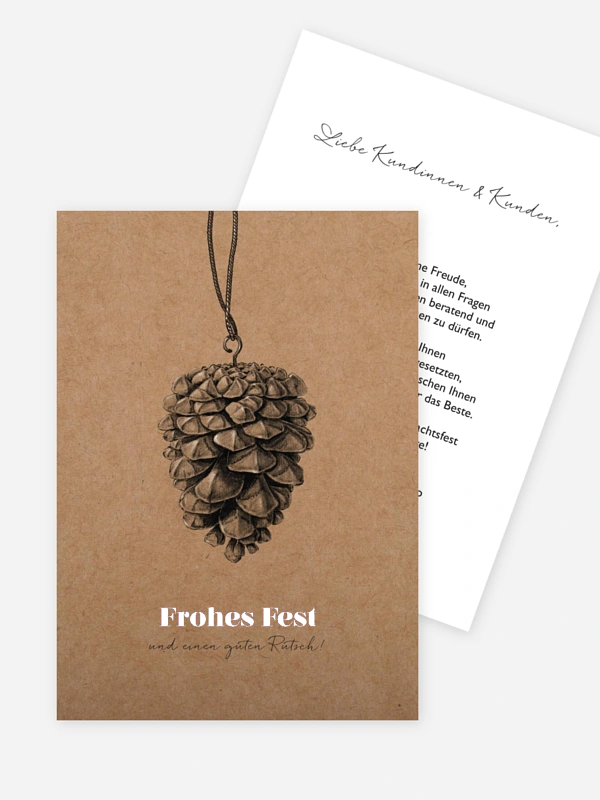 Pinecone Ornament