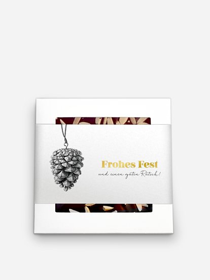 Schokobox geschäftlich Pinecone Ornament
