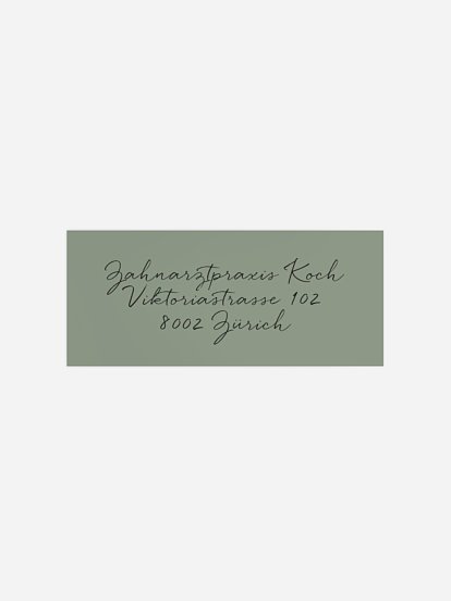 Absenderaufkleber geschäftl. Weihnachten Walnut