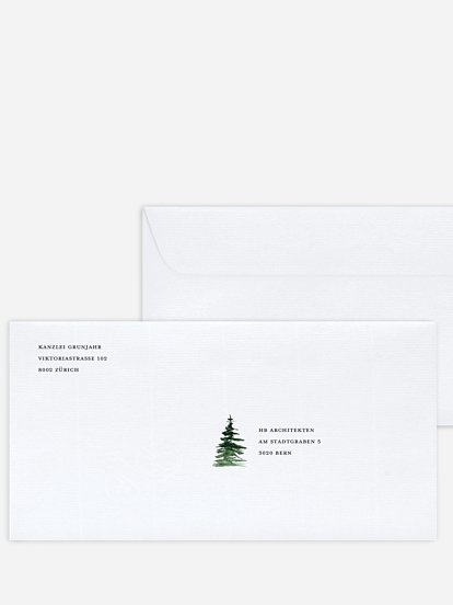 Abstract Trees Kraftpapier