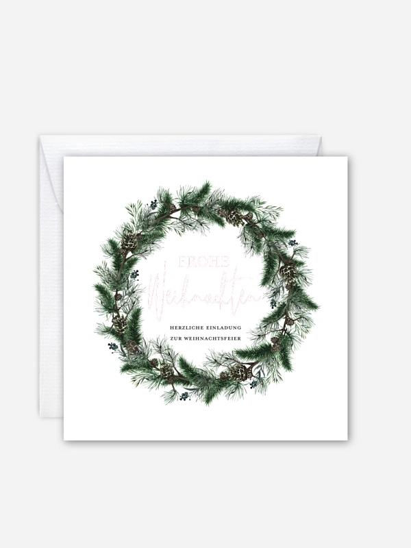 Weihnachtsfeier Pine Wreath