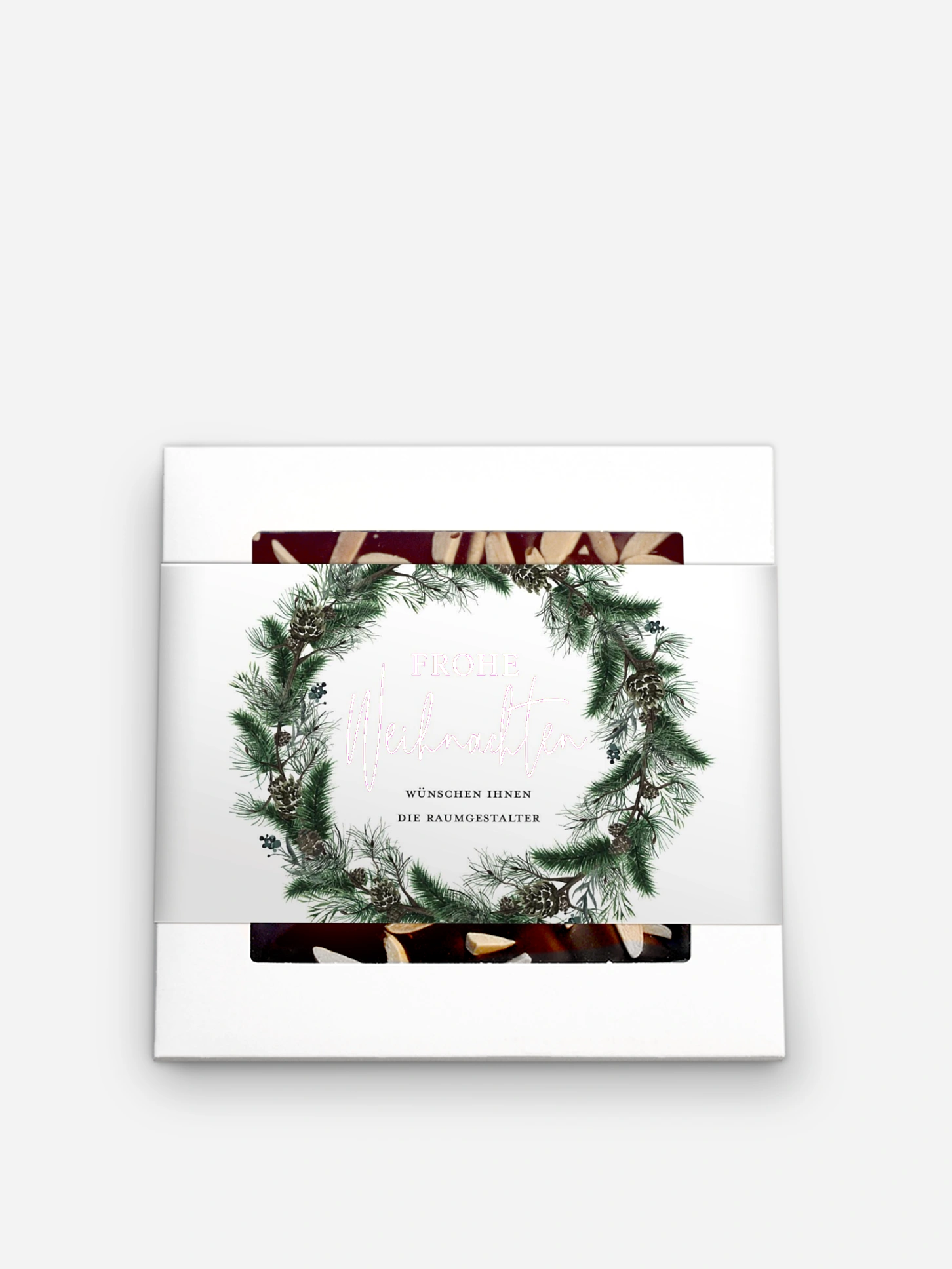 Schokobox geschäftlich Pine Wreath