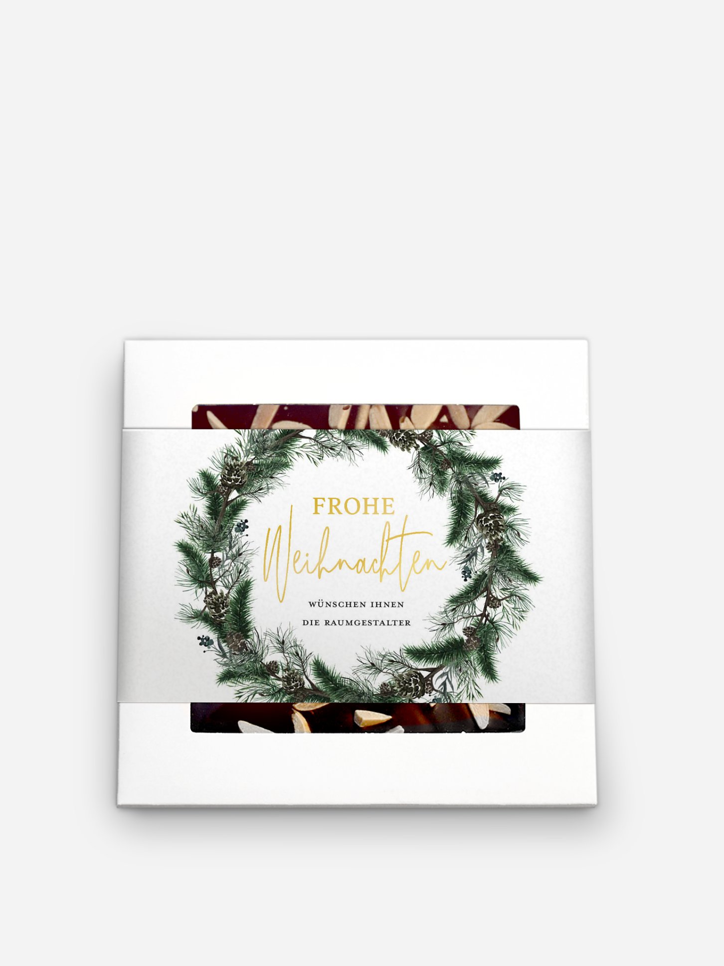 Schokobox geschäftlich Pine Wreath