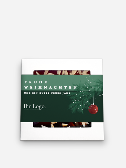 Schokobox geschäftlich Geschmückt