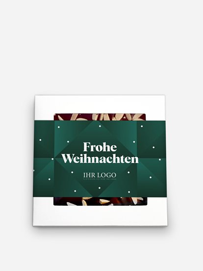 Schokobox geschäftlich Weihnachtsleuchten