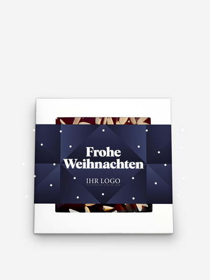 Schokobox geschäftlich Weihnachtsleuchten