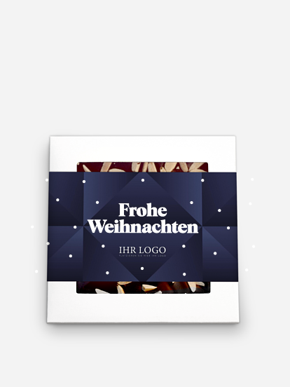 Schokobox geschäftlich Weihnachtsleuchten