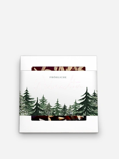 Schokobox geschäftlich Warm Wintertrees