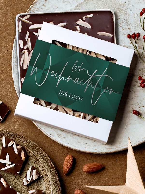 Schokobox geschäftlich Schwungvolle Weihnachten