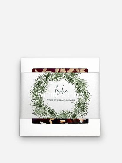 Schokobox geschäftlich Kiefernkranz