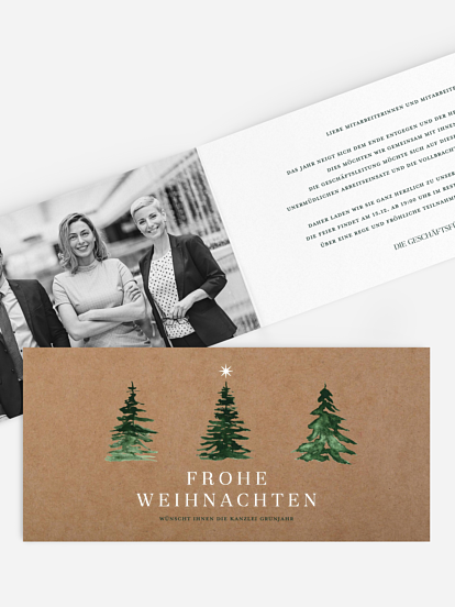 Weihnachtsfeier Abstract Trees