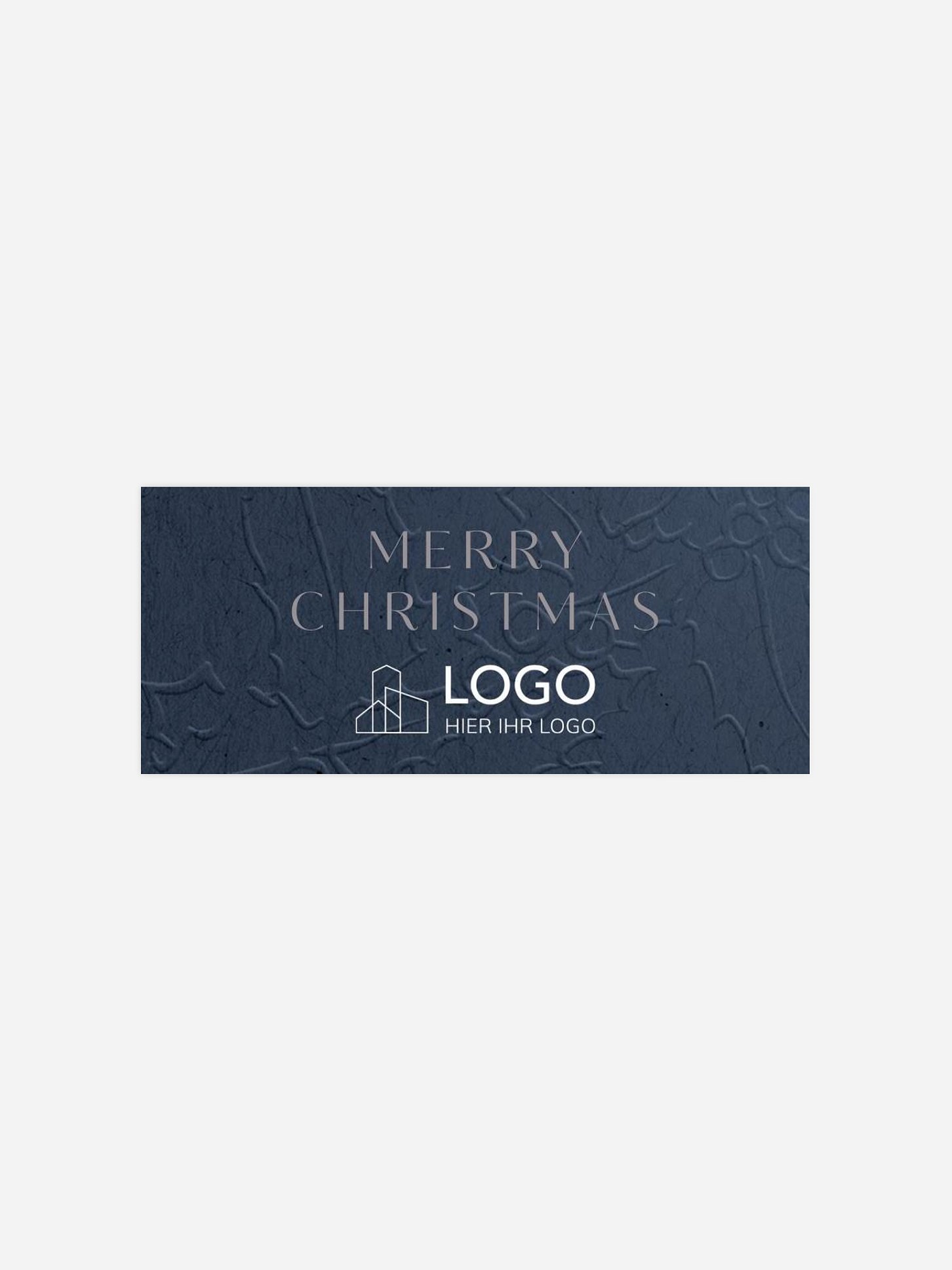 Geschenkaufkleber Geschäftlich Christmas Star