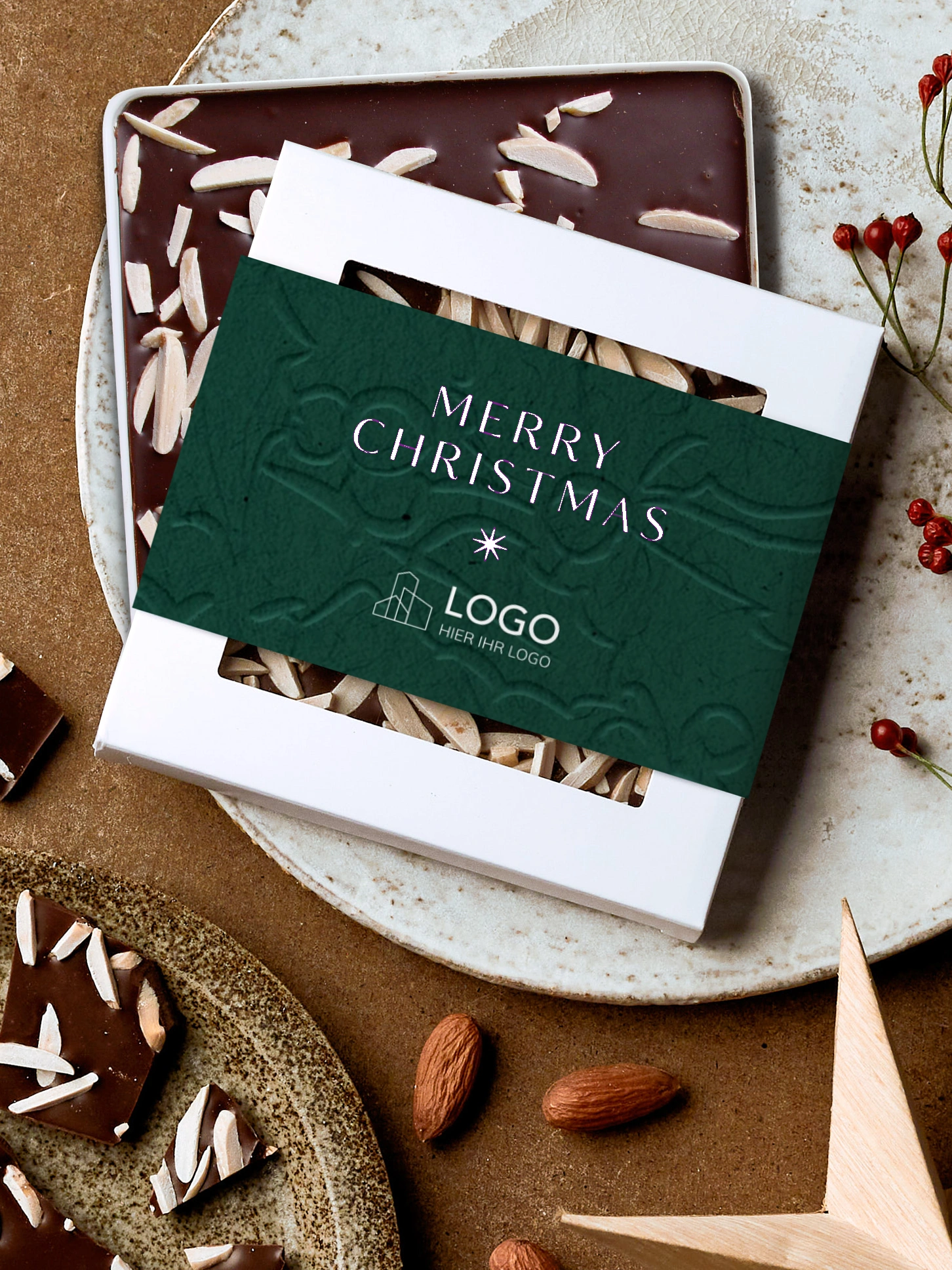 Schokobox geschäftlich Christmas Star