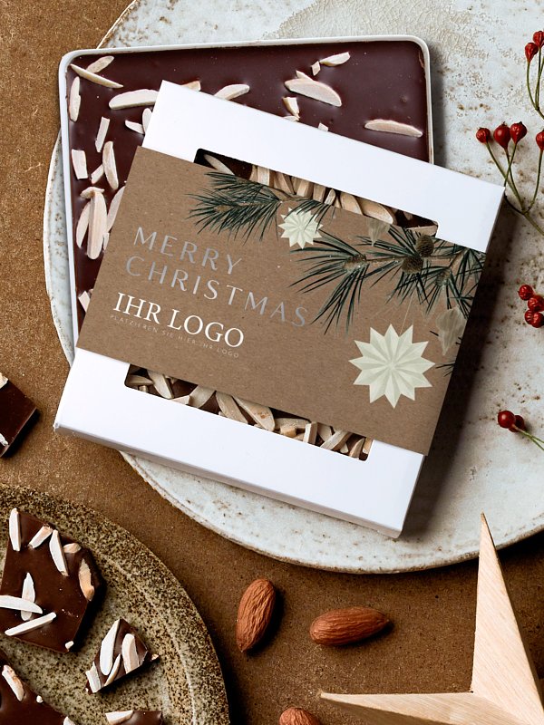 Schokobox geschäftlich Frosty Pine
