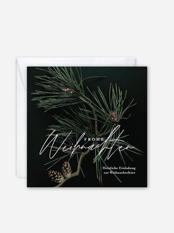 Weihnachtsfeier Modern Pine
