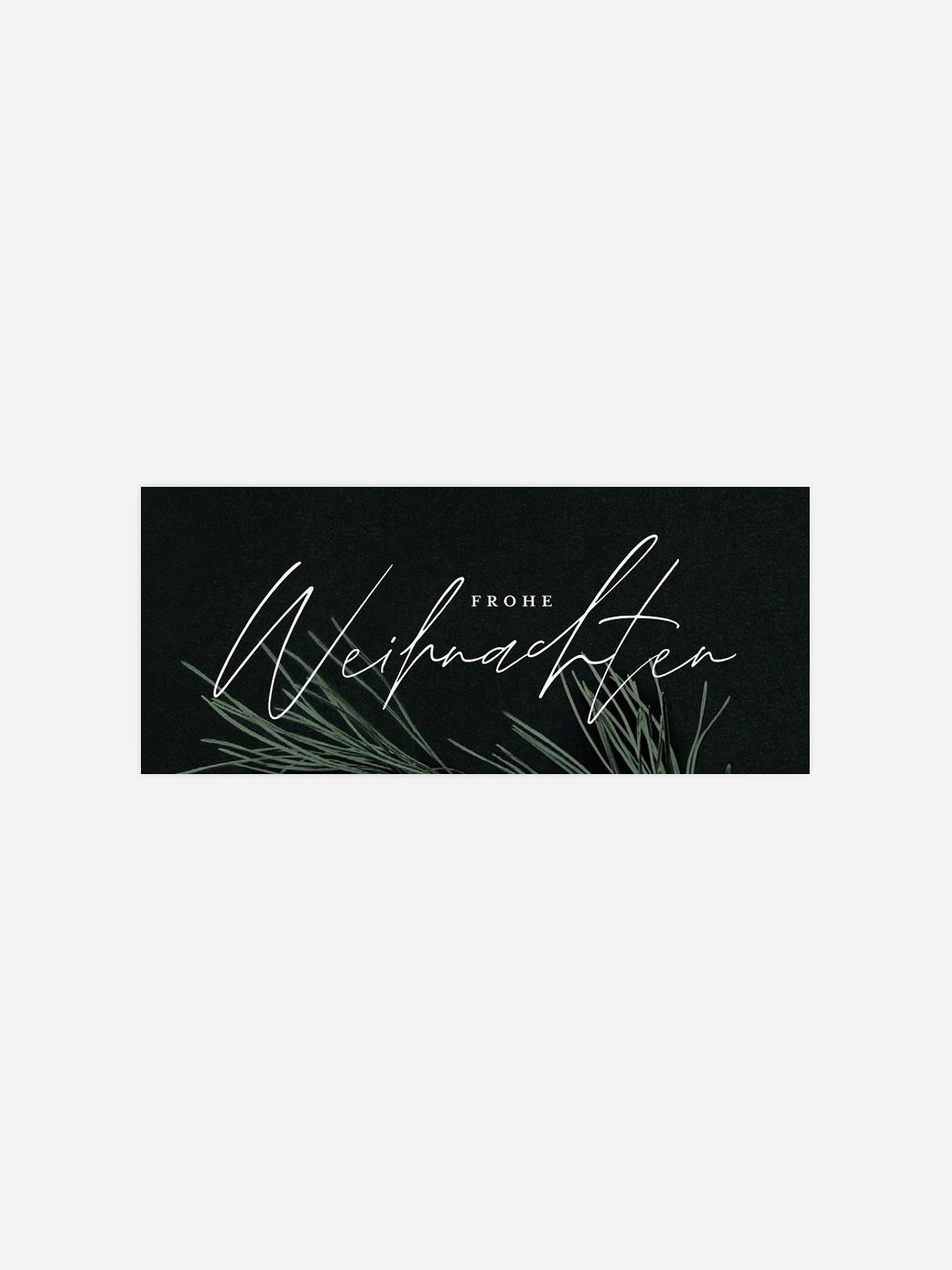 Geschenkaufkleber Geschäftlich Modern Pine