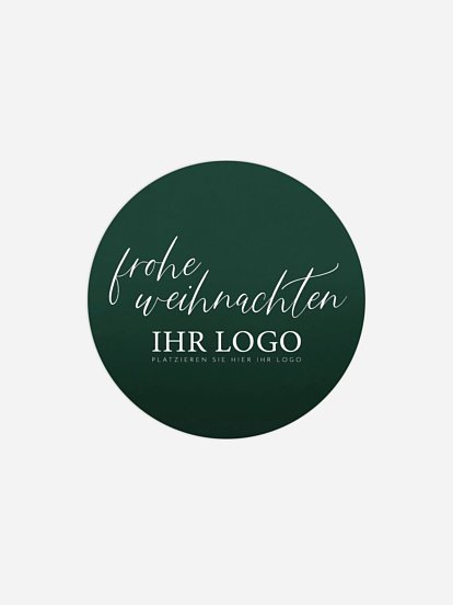 Geschenkaufkleber Geschäftlich Felt Forest
