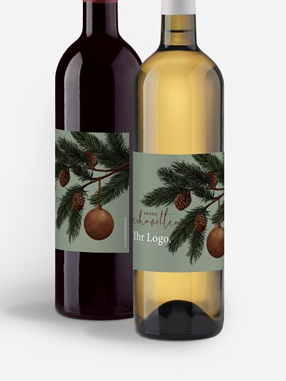 Flaschenetikett geschäftlich Rusty Charm