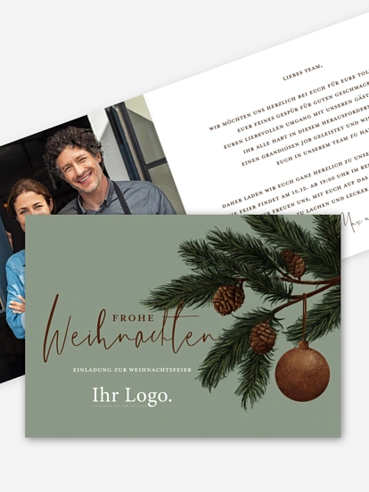 Weihnachtsfeier Rusty Charm
