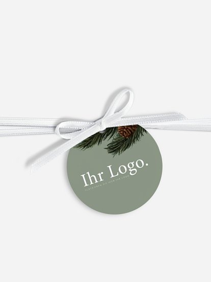 Geschenkanhänger Geschäftlich Rusty Charm