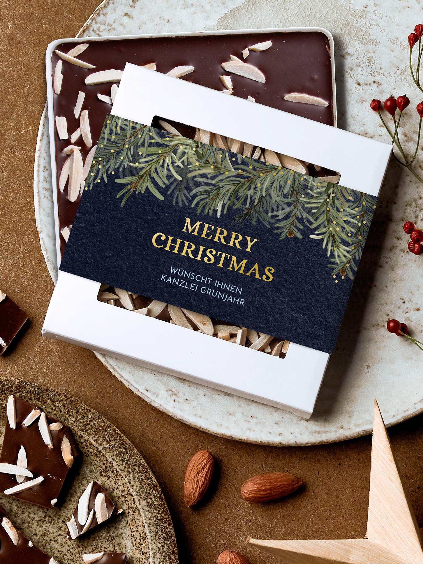 Schokobox geschäftlich Christmas Charm