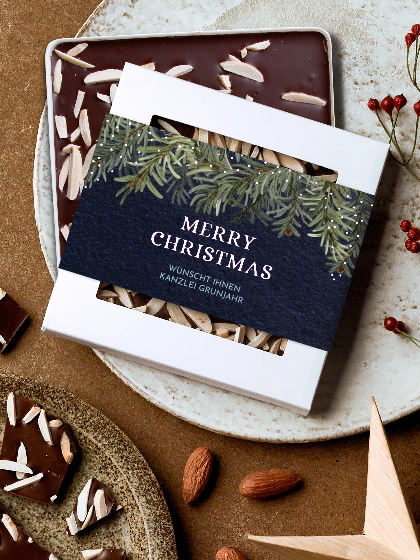 Schokobox geschäftlich Christmas Charm