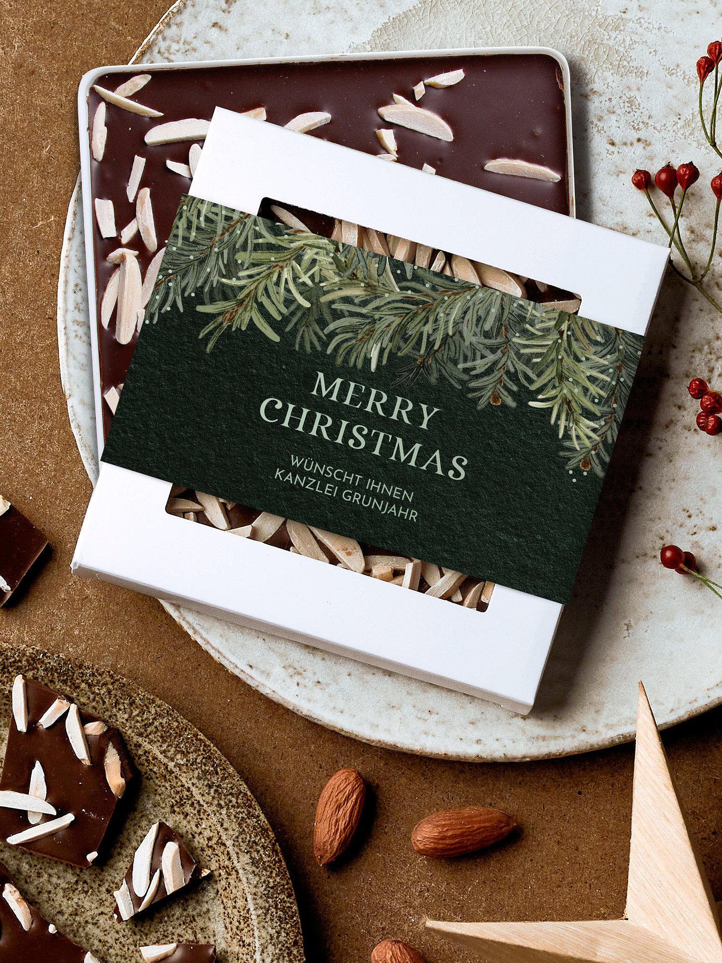 Schokobox geschäftlich Christmas Charm