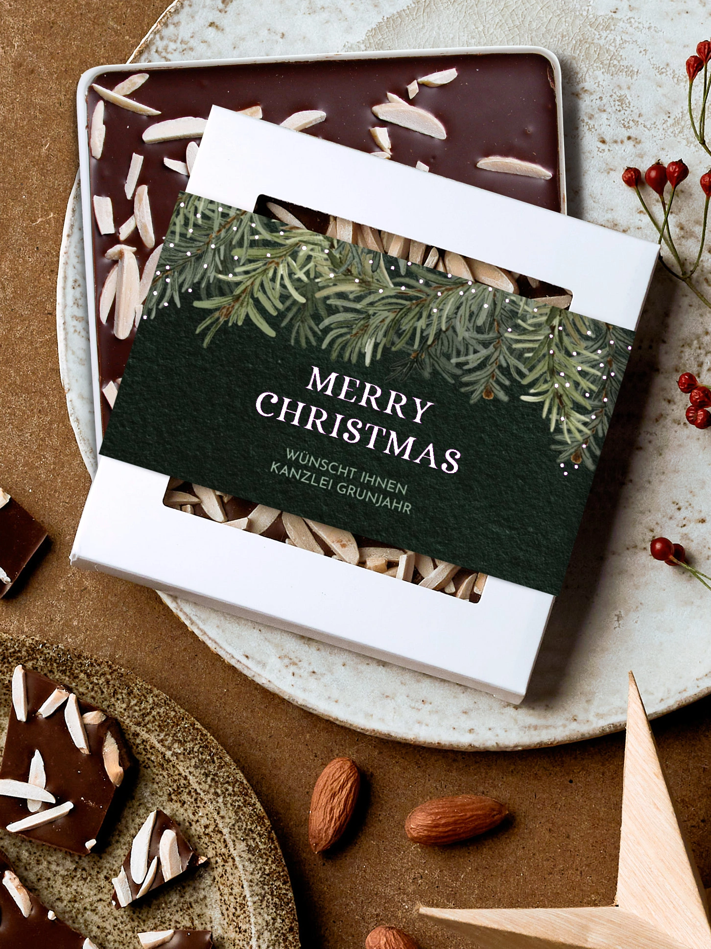 Schokobox geschäftlich Christmas Charm