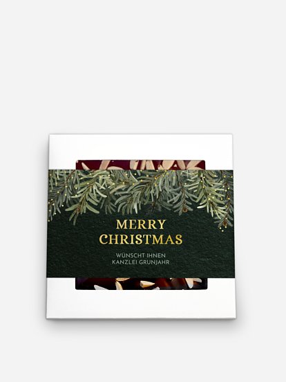 Schokobox geschäftlich Christmas Charm