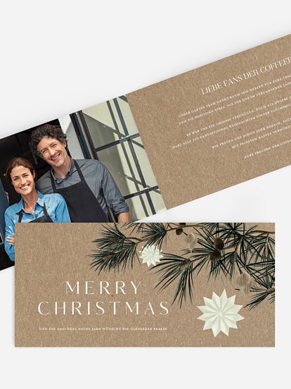 Frosty Pine Kraftpapier Frosty Pine Kraftpapier