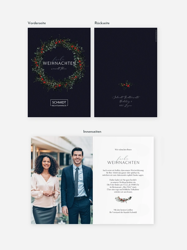 Weihnachtsfeier Classic Wreath