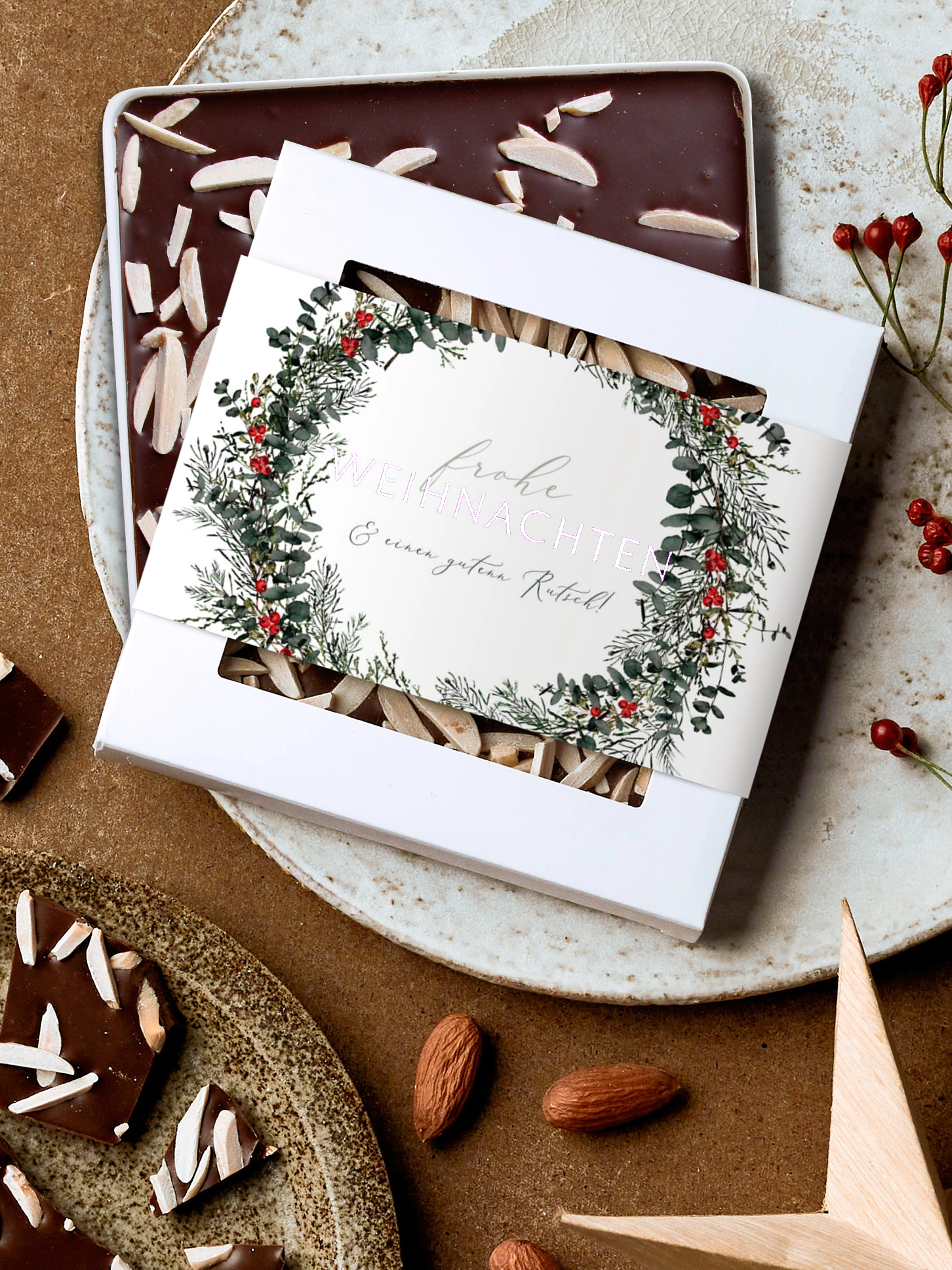 Schokobox geschäftlich Classic Wreath