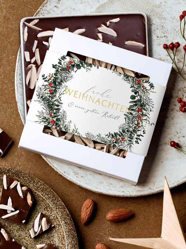 Schokobox geschäftlich Classic Wreath