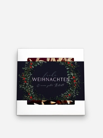 Schokobox geschäftlich Classic Wreath