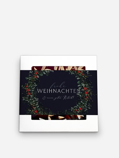 Schokobox geschäftlich Classic Wreath
