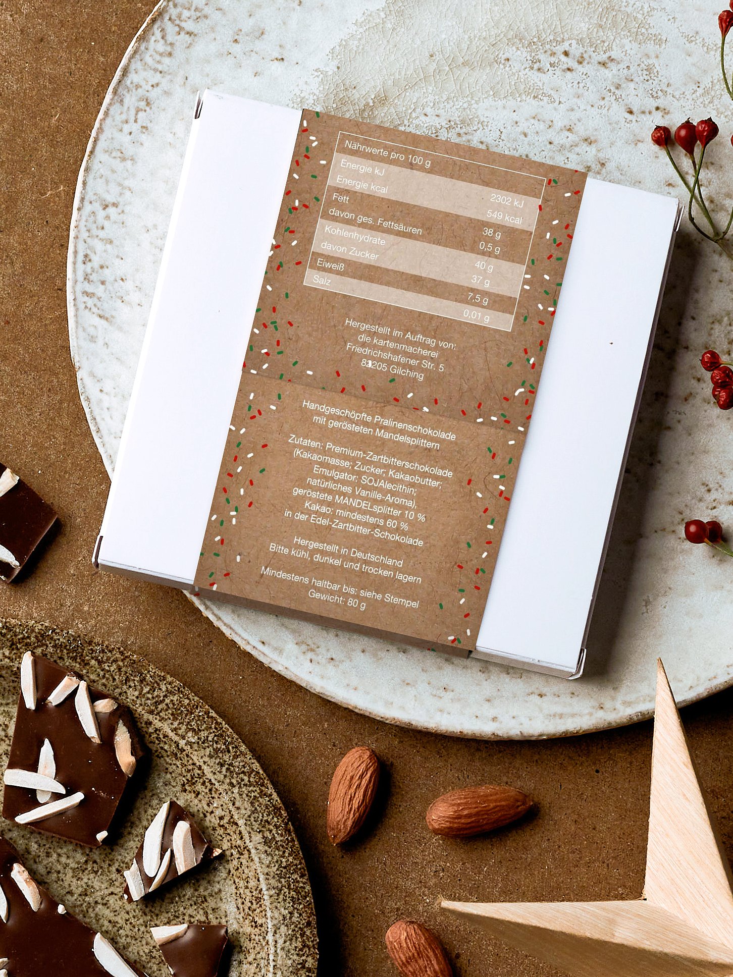 Schokobox geschäftlich Sweet Christmas