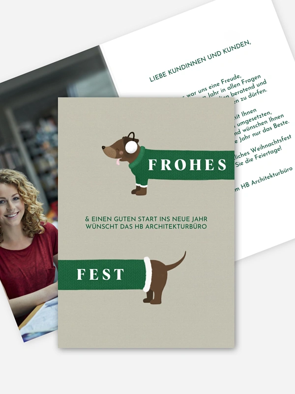 Weihnachtsdackel