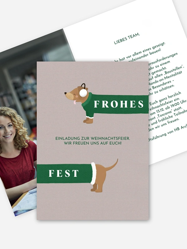 Weihnachtsdackel