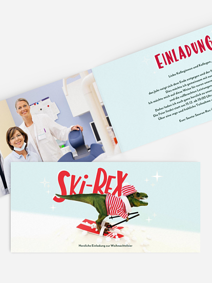 Weihnachtsfeier Ski Rex