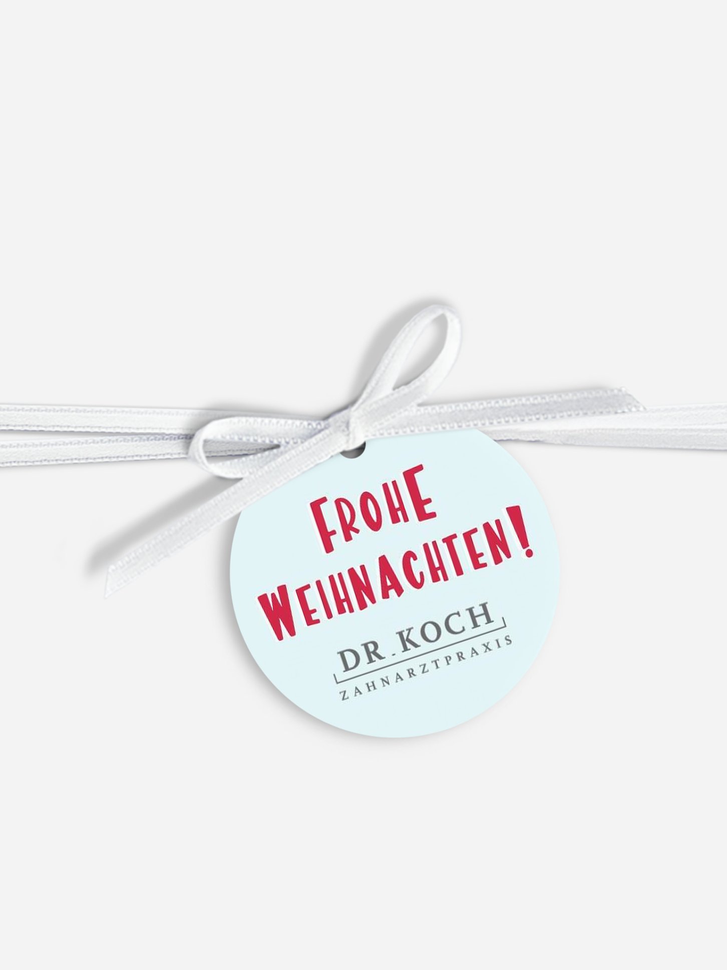 Geschenkanhänger Geschäftlich Ski Rex
