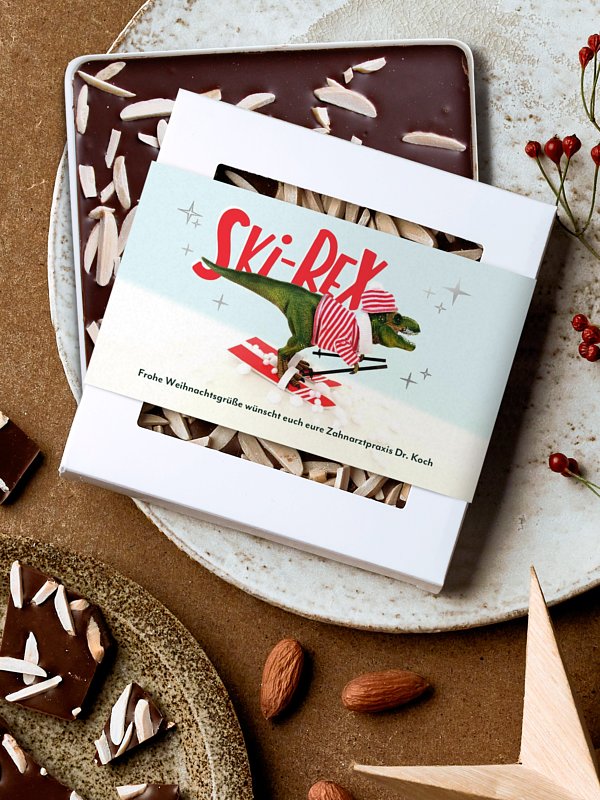 Schokobox geschäftlich Ski Rex
