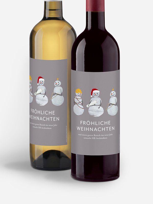 Schneemannbau
