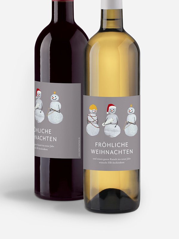 Schneemannbau