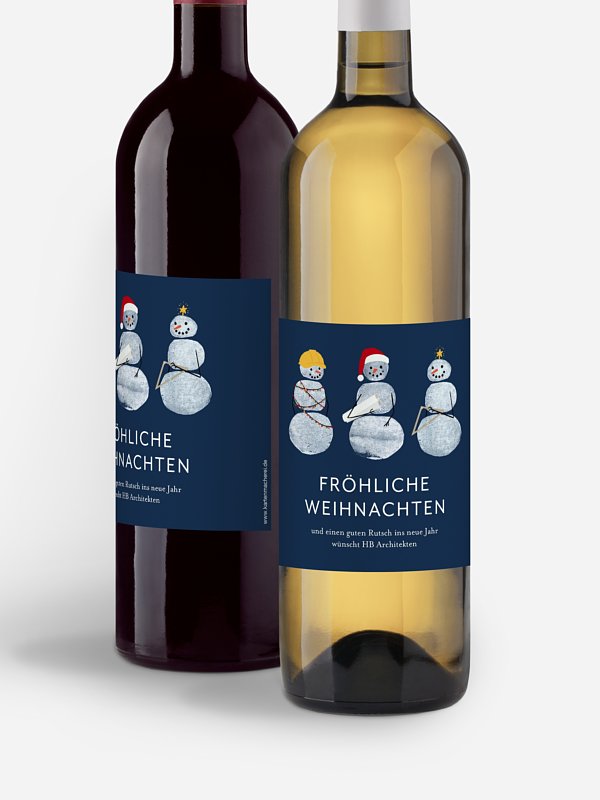 Schneemannbau
