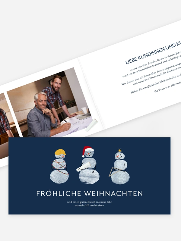 Schneemannbau